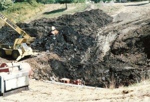 1987 sewer repair work